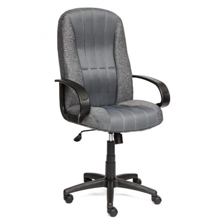 Кресло СН833, ткань/сетка, серый