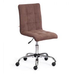 Кресло ZERO, флок коричневый 6