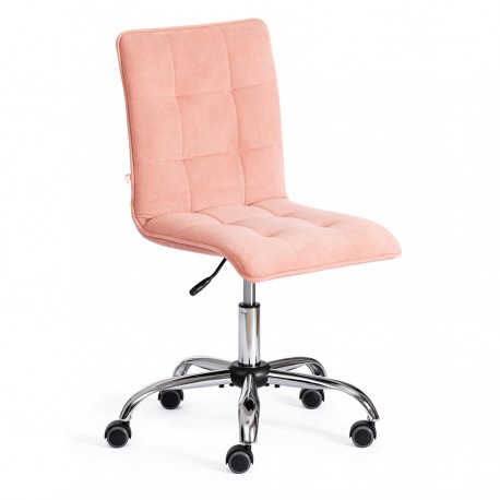 Кресло ZERO, флок розовый