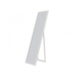 Зеркало Ф-156.09 напольное высокое из массива сосны, цвет белый