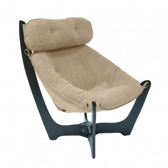Кресло для отдыха МИ Модель 11 Венге, ткань Verona Vanilla