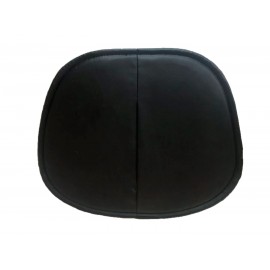 Подушка для стульев серии "Eames" из эко кожи, черная