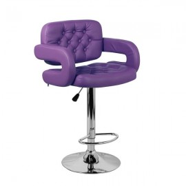 Барный стул WX-2927 ТИЕСТО фиолетовый