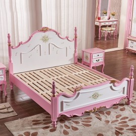Кровать Fleur chantante, Розовая 150 х 200