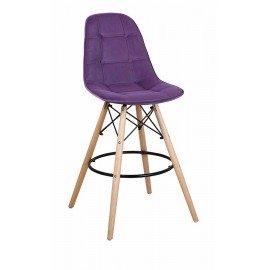 Барный стул ПАСКАЛЬ WX-2002V фиолетовый