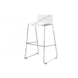 Барный стул LEAF-06, белый