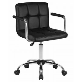 Офисное кресло для персонала DOBRIN TERRY LM-9400, черный