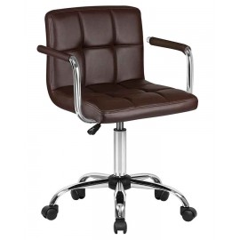 Офисное кресло для персонала DOBRIN TERRY LM-9400, коричневый