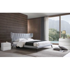 Кровать GC1801 (180-200) серый