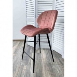 Комплект полубарных стульев MARCEL BLUVEL-52 PINK, 2 штуки