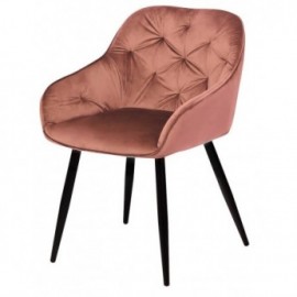 Комплект стульев BREEZE BLUVEL-52 PINK (розовый) 2 штуки